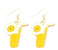 Øreringe - hængeøreringe "En lækker sommerdrink"